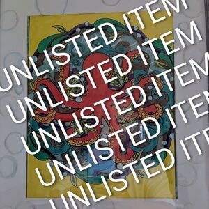 Colorful Octopus Art Print